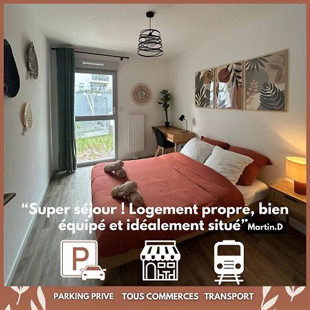 T3 Moderne - Proche Tram - Parking Prive Leilighet Angers Eksteriør bilde